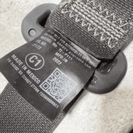 2018-2024 Toyota Camry Rear Center Middle Seatbelt Seat Belt Retractor OEM