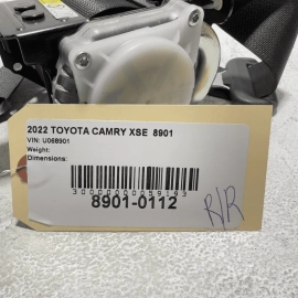 2018-24 Toyota Camry Rear Right Passenger Side Seatbelt Seat Belt Retractor OEM
