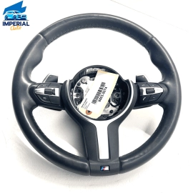 BMW M240xi F23 2017-2021 Steering Wheel M Sport Black Leather w/ Switch Ass