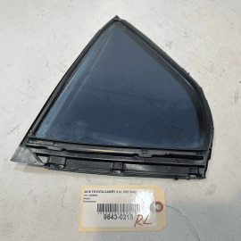 2018-2024 Toyota Camry Rear Left Driver Door Corner Fixed Window Glass OEM