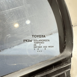 2018-2024 Toyota Camry Rear Left Driver Door Corner Fixed Window Glass OEM