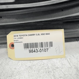 2018-24 Toyota Camry Rear Passenger Side Door Shell Cover Panel OEM Black =218=