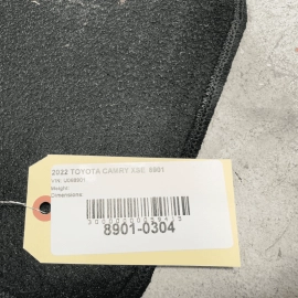 Interior Floor Carpet Cover Mat Toyota Camry 2020-2024 OEM 3PCS