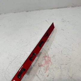 2018-2024 TOYOTA CAMRY  REAR TRUNK DECK LID LICENSE PLATE MOLDING  RED 2SC OEM 2018-2024 TOYOTA CAMRY  REAR TRUNK DECK LID LICENSE PLATE MOLDING  RED 2SC OEM