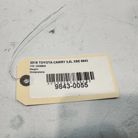 TOYOTA CAMRY XSE 2018-2024 FRONT AIR CONDITIONING CONDENSER OEM