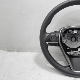 Toyota Camry Leather Black Steering Wheel W/ Paddle Shifter OEM 2018 - 2024