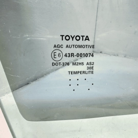 Front Right Passenger Side Door Window Glass Toyota Camry 2018-2024 OEM