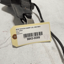 2018 Toyota Camry Rear Right Passenger Side Seatbelt Seat Belt Buckle OEM
