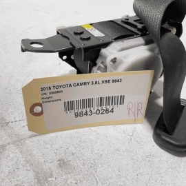 TOYOTA CAMRY REAR RIGHT PASSENGER SIDE SEAT BELT SEATBELT RETRACTOR OEM 2018-24