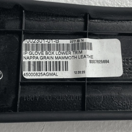 TESLA MODEL S 2012 - 2020 DASH GLOVE BOX STORAGE LOWER TRIM COVER PANEL OEM