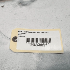 TOYOTA CAMRY XSE 3.5L Wire Harness Main Body Cab Floor Wiring 2018 OEM