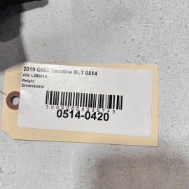 2018-2020 GMC TERRAIN 2.0L ENGINE COOLANT WATER OUTLET FLANGE OEM