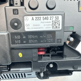 MERCEDES S550 S600 W222 REAR TRUNK POWER FUSE RELAY JUNCTION BOX OEM 2014 - 2017