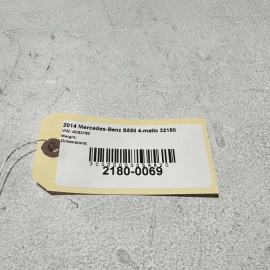 2014-2017 Mercedes S550 Rear Left Driver Side Exterior Door Shell *040* OEM