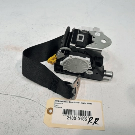 Mercedes S550 W222 Rear Right Passenger Seat Belt Retractor Black OEM 2014-2017