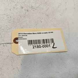 MERCEDES S550 W222 REAR DRIVER C PILLAR LOWER QUARTER COVER TRIM OEM 2014 - 2017