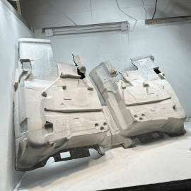 2014 - 2017 MERCEDES S550 W222 REAR INTERIOR FLOOR CARPET COVER LINER MAT OEM