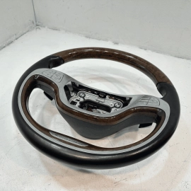 Steering Wheel Wood w/ Paddle Shifters Gray Mercedes W222 S550 2014-2017 OEM