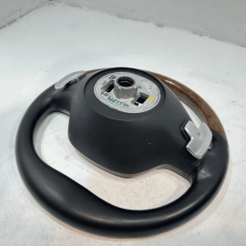 Steering Wheel Wood w/ Paddle Shifters Gray Mercedes W222 S550 2014-2017 OEM