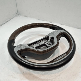 Steering Wheel Wood w/ Paddle Shifters Gray Mercedes W222 S550 2014-2017 OEM