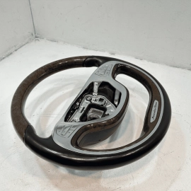 Steering Wheel Wood w/ Paddle Shifters Gray Mercedes W222 S550 2014-2017 OEM
