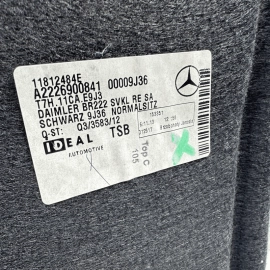 2014-2017 Mercedes-Benz S550 Trunk Passenger Side Quarter Panel Trim Cover OEM