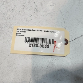 2014-2017 Mercedes-Benz S550 Trunk Passenger Side Quarter Panel Trim Cover OEM