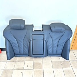 Rear Upper Back Seat Cushion & Headrest Black Mercedes W222 S550 2014-2017 OEM
