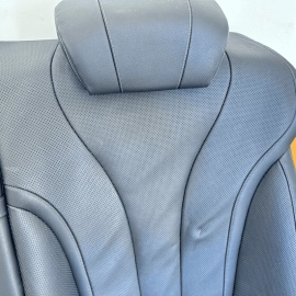 Rear Upper Back Seat Cushion & Headrest Black Mercedes W222 S550 2014-2017 OEM