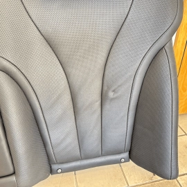 Rear Upper Back Seat Cushion & Headrest Black Mercedes W222 S550 2014-2017 OEM