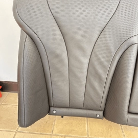 Rear Upper Back Seat Cushion & Headrest Black Mercedes W222 S550 2014-2017 OEM