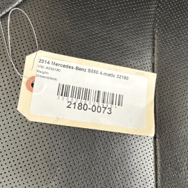 Front Right Passenger Seat Black Leather Mercedes W222 S550 2014-2017 OEM