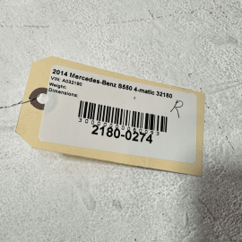 Rear Left Stabilizer Sway Bar Mercedes W222 S550 2014-2017 OEM