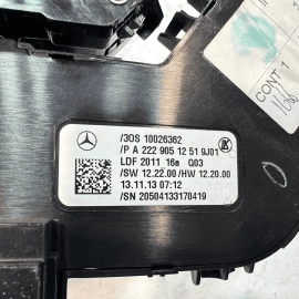 MERCEDES S CLASS FRONT DRIVER POWER MEMORY COOLED SEAT CONTROL SWITCH OEM 14-20