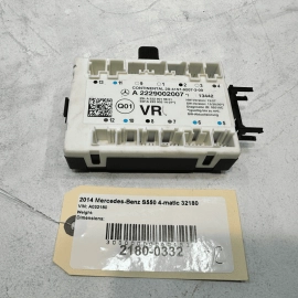 Front Door Window Control Module Right Mercedes W222 S550 2014-2017 OEM