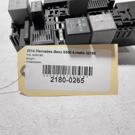 2014-2017 Mercedes-Benz S 550 Lower Main Relay & Fuses Block Box OEM