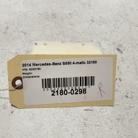2014-2017 Mercedes-Benz S 550 Front or Rear  Left or Right Blind Spot Radar OEM