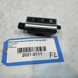 2018-2022 HONDA ACCORD FRONT LEFT DRIVER SIDE SEAT MEMORY SWITCH OEM 2018-2022 HONDA ACCORD FRONT LEFT DRIVER SIDE SEAT MEMORY SWITCH OEM