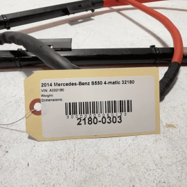 2014-2017 Mercedes-Benz S 550 Positive Cable Line to Pre-Fuse Box OEM 2014-2017 Mercedes-Benz S 550 Positive Cable Line to Pre-Fuse Box OEM