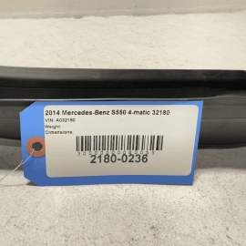 2014-2017 Mercedes-Benz S550 Front Left Side Fender Rearward Seal Cover OEM