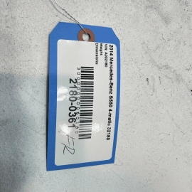 Front Right Side Door Window Run Channel Seal Mercedes W222 S550 2014-2017 OEM