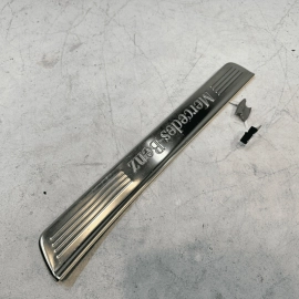 Rear Left Door Sill Scuff Plate Trim Mercedes W222 S550 2014-2017 OEM