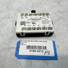 MERCEDES S550 W222 SEDAN FRONT DRIVER DOOR WINDOW CONTROL MODULE OEM 2014 - 2017