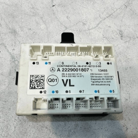 MERCEDES S550 W222 SEDAN FRONT DRIVER DOOR WINDOW CONTROL MODULE OEM 2014 - 2017