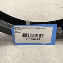 2014-2017 Mercedes S 550 Rear Left Driver Side Trunk Lid Hinge Cover OEM 2014-2017 Mercedes S 550 Rear Left Driver Side Trunk Lid Hinge Cover OEM