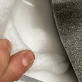 Mercedes X164 GL 450 550 Front Left Side A-Pillar Trim Cover Gray OEM 2006-