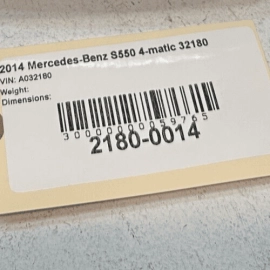 2014-2017 MERCEDES W222 S550 CONSOLE BACK TRIM COVER PANEL & VENT GRILLE OEM