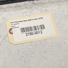 2014-2017 MERCEDES W222 S550 UNDER DASH RIGHT FOOTWELL LOWER COVER PANEL OEM