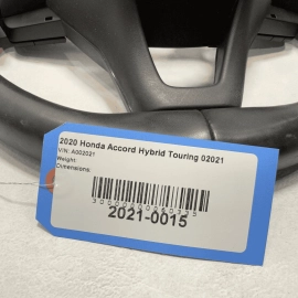 2018-2022 Honda Accord Multifunctional Leather Steering Wheel  *NH900L* OEM 2018-2022 Honda Accord Multifunctional Leather Steering Wheel  *NH900L* OEM