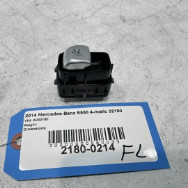 2014 - 2020 MERCEDES S550 W222 TRUNK LID RELEASE HANDLE SWITCH COVER TRIM OEM